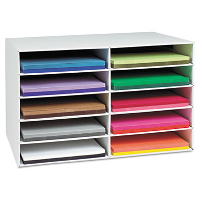 Pacon&reg; Classroom Keepers&reg; Construction Paper Storage Box