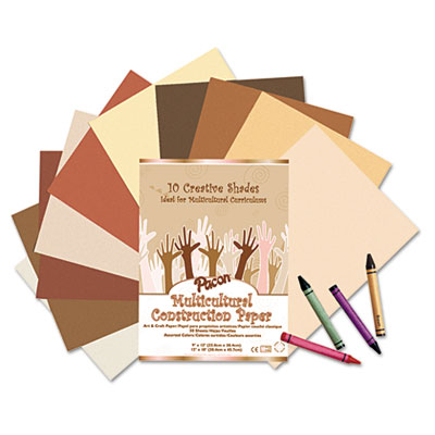 Pacon® Multicultural Construction Paper Pacon® Multicultural Construction Paper