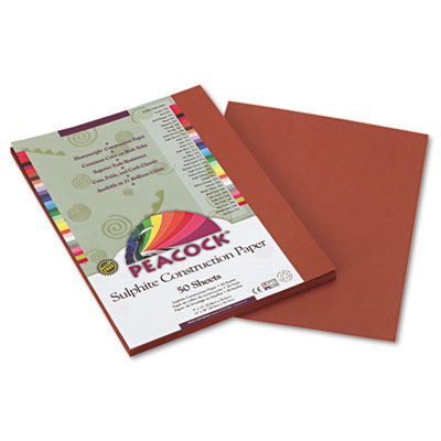 Pacon&reg; Peacock&reg; Sulphite Construction Paper