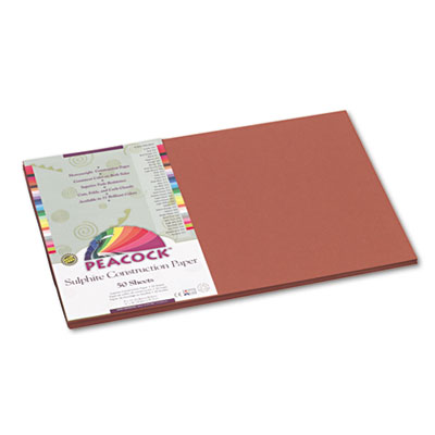 Pacon&reg; Peacock&reg; Sulphite Construction Paper