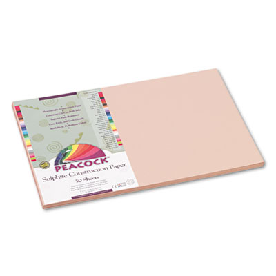 Pacon&reg; Peacock&reg; Sulphite Construction Paper