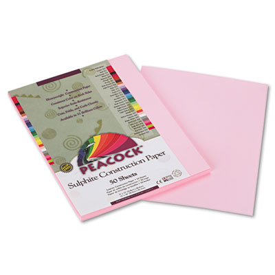 Pacon&reg; Peacock&reg; Sulphite Construction Paper
