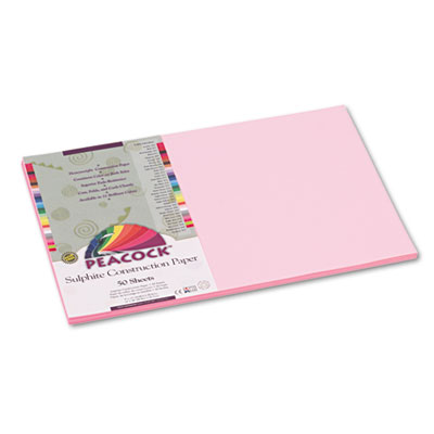 Pacon&reg; Peacock&reg; Sulphite Construction Paper