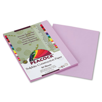 Pacon&reg; Peacock&reg; Sulphite Construction Paper