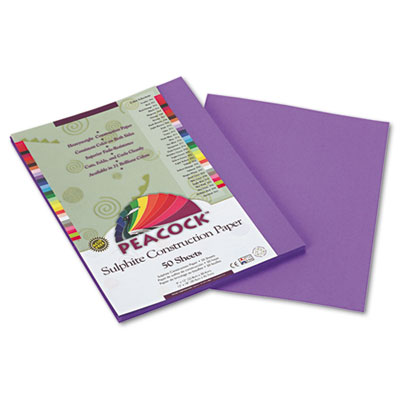 Pacon&reg; Peacock&reg; Sulphite Construction Paper