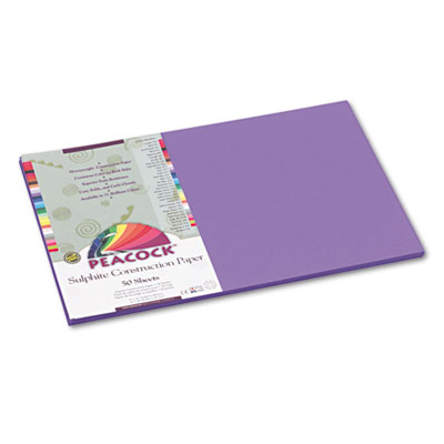Pacon&reg; Peacock&reg; Sulphite Construction Paper