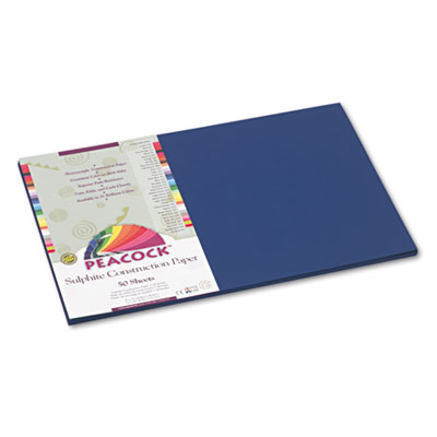 Pacon&reg; Peacock&reg; Sulphite Construction Paper