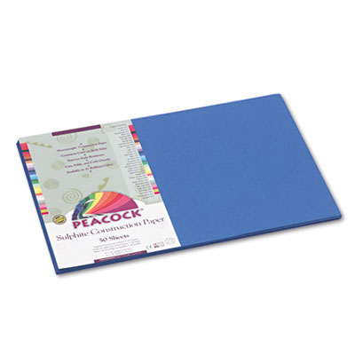 Pacon&reg; Peacock&reg; Sulphite Construction Paper