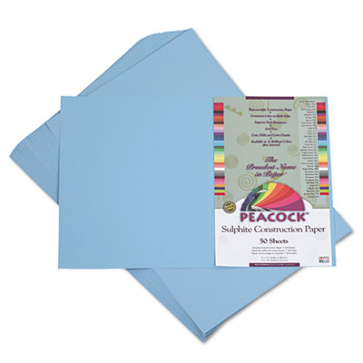 Pacon&reg; Peacock&reg; Sulphite Construction Paper