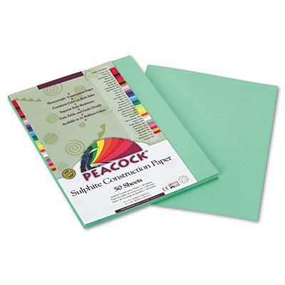 Pacon&reg; Peacock&reg; Sulphite Construction Paper