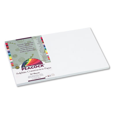 Pacon&reg; Peacock&reg; Sulphite Construction Paper
