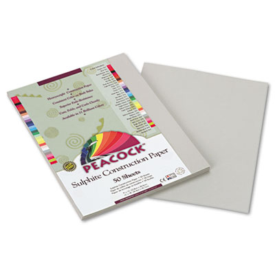 Pacon&reg; Peacock&reg; Sulphite Construction Paper