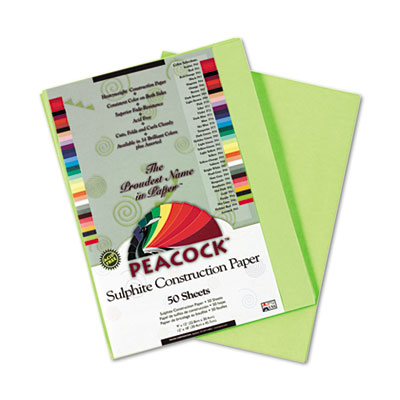 Pacon&reg; Peacock&reg; Sulphite Construction Paper