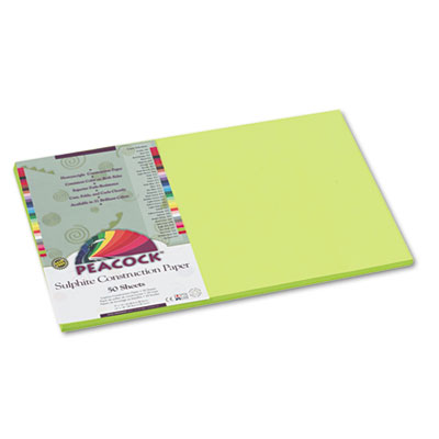 Pacon&reg; Peacock&reg; Sulphite Construction Paper