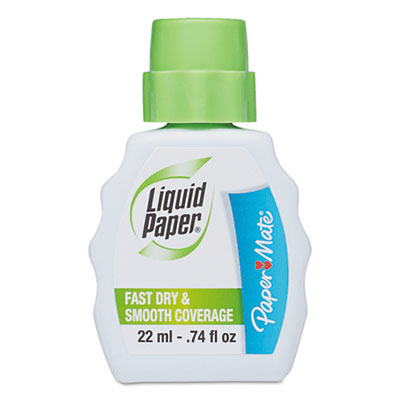 Paper Mate&reg; Liquid Paper&reg; Fast Dry and Smooth Coverage Correction Fluid