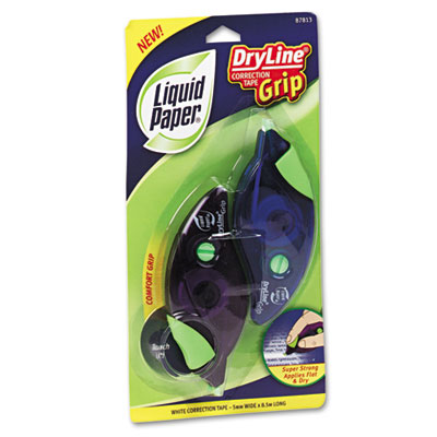 Paper Mate&reg; Liquid Paper&reg; DryLine&reg; Grip Correction Tape