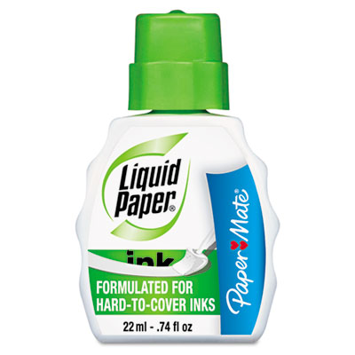 Paper Mate&reg; Liquid Paper&reg; Pen &amp; Ink&reg; Correction Fluid