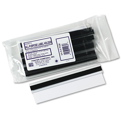 Panter Company Clear Magnetic Label Holders
