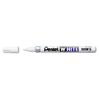 Pentel&reg; White Permanent Marker