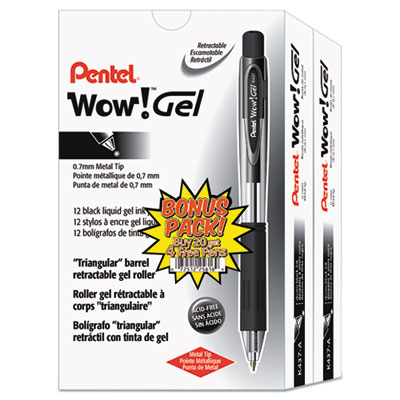 Pentel&reg; WOW!&trade; Retractable Gel Pen