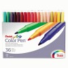 Pentel&reg; Fine Point 36-Color Pen Set