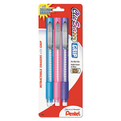 Pentel&reg; Clic Eraser&reg; Grip Eraser