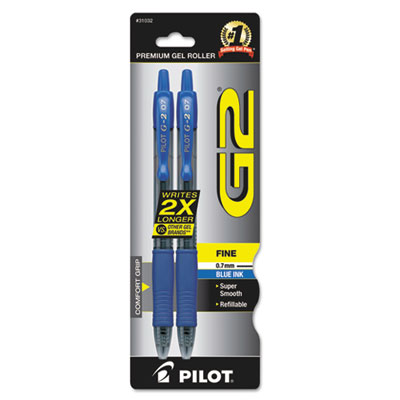 Pilot&reg; G2 Premium Retractable Gel Ink Pen