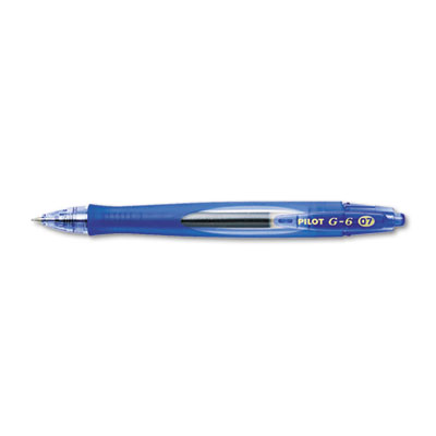 Pilot&reg; G6 Retractable Gel Ink Pen