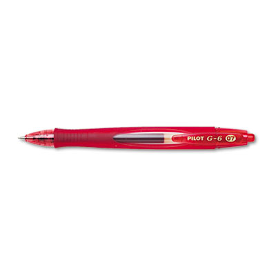 Pilot&reg; G6 Retractable Gel Ink Pen