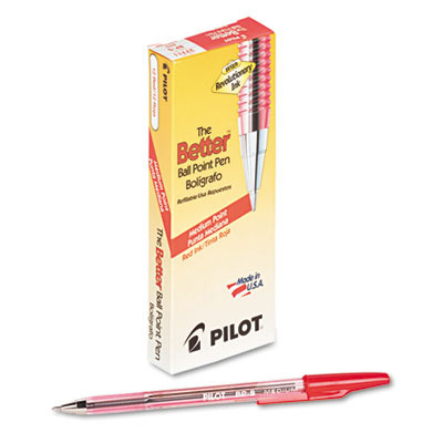 Pilot&reg; Better&trade; Ball Point Stick Pen