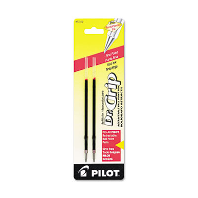 Pilot&reg; Refill for Dr. Grip, Dr. Grip Center of Gravity, Dr. Grip Bright, Easytouch Retractable, The Better Retractable, B2P Ball Point and Rex Grip BeGreen Retractable Pens