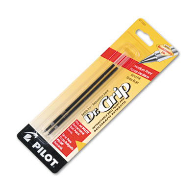 Pilot&reg; Refill for Dr. Grip, Dr. Grip Center of Gravity, Dr. Grip Bright, Easytouch Retractable, The Better Retractable, B2P Ball Point and Rex Grip BeGreen Retractable Pens