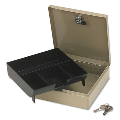 PM Company&reg; Securit&reg; Locking Personal Steel Cash/Security Box