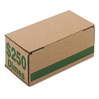 PM Company&reg; Corrugated Coin Storage and Shipping Boxes
