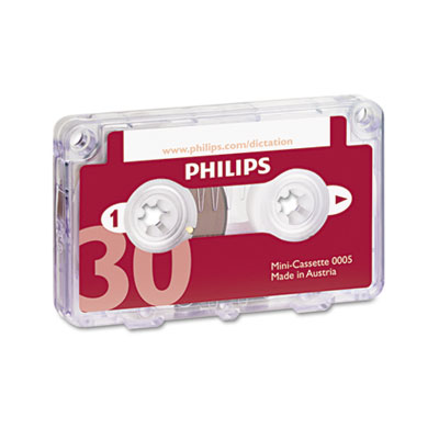 Philips&reg; Dictation Mini Cassettes