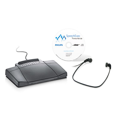 Philips&reg; LFH7177 SpeechExec Digital Transcription Kit