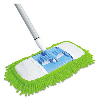 Quickie&reg; Soft &amp; Swivel&reg; Microfiber/Chenille Dust Mop