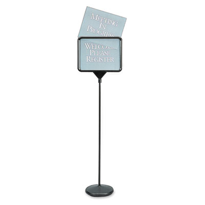Quartet&reg; Sign(ware)&trade; Pedestal Sign