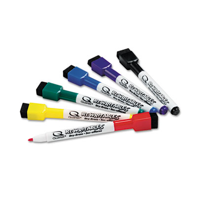 Quartet® Low-Odor ReWritables™ Dry Erase Mini-Marker Set Quartet® Low-Odor ReWritables™ Dry Erase Mini-Marker Set