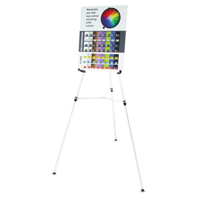 Quartet&reg; Heavy-Duty Telescoping Aluminum Tripod Easel