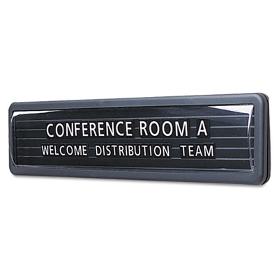 Quartet&reg; Magnetic Nameplate