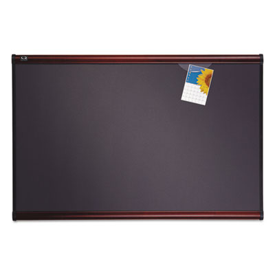 Quartet&reg; Prestige&reg; Gray Diamond Mesh Bulletin Board