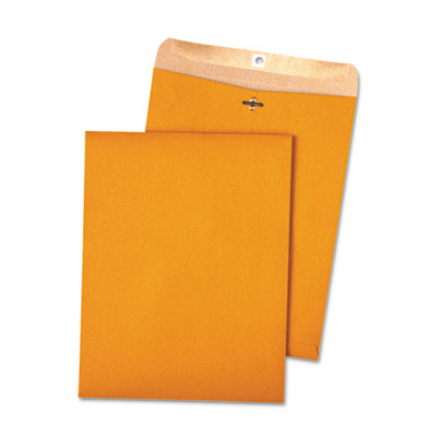 Quality Park™ 100% Recycled Brown Kraft Clasp Envelope Quality Park™ 100% Recycled Brown Kraft Clasp Envelope