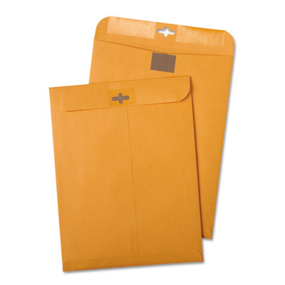 Quality Park&trade; Postage Saving ClearClasp&reg; Kraft Envelope