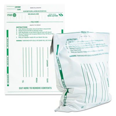 Quality Park&trade; Poly Night Deposit Bags
