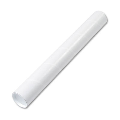 Quality Park&trade; White Mailing Tubes