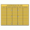 Quality Park&trade; Light Brown Kraft Resealable Redi-Tac&trade; File-Style Interoffice Envelope
