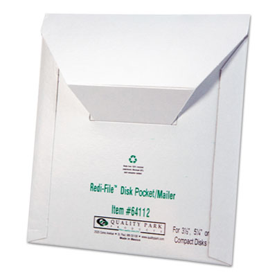 Quality Park&trade; Redi-File&trade; Disk Pocket/Mailer