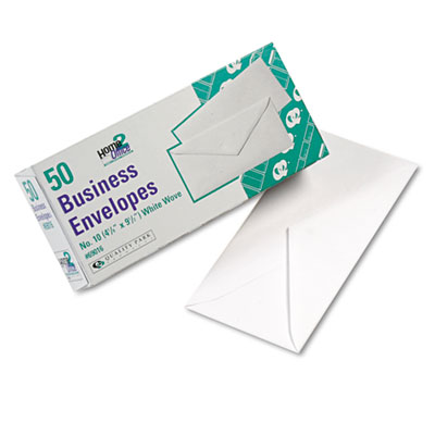 Quality Park&trade; White Wove Business Envelope Convenience Packs