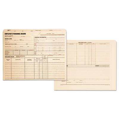 Quality Park&trade; Employee Record Jacket